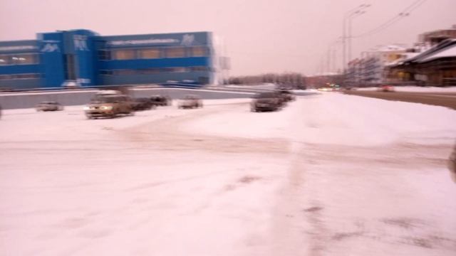 Рыбинск - Набережная за Полётом и стадионом Сатурн "Крещенская прогулка" смотреть онлайн