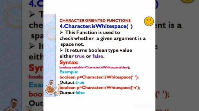 CHARACTER ORIENTED FUNCTIONS смотреть онлайн