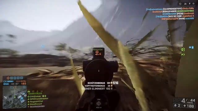 Battlefield 4 Doppelkopf смотреть онлайн