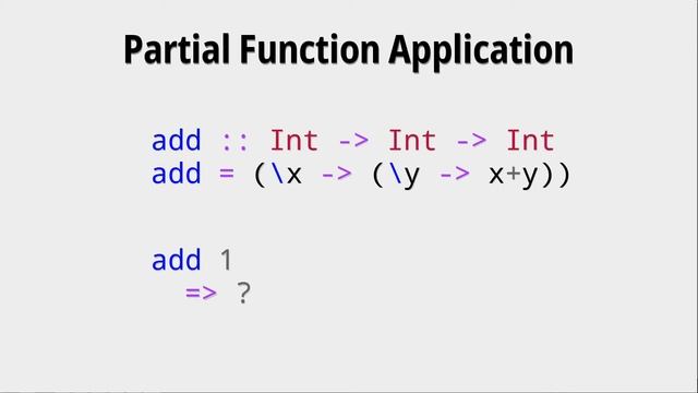 Haskell for Imperative Programmers #7 - Partial Function Application & Currying смотреть онлайн