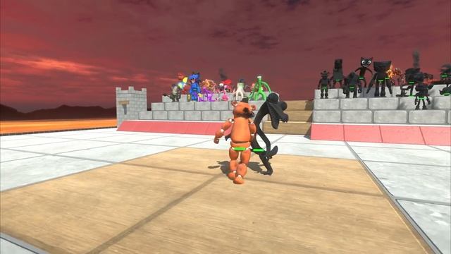 Creepy Monsters vs Dark Itself - Animal Revolt Battle Simulator смотреть онлайн