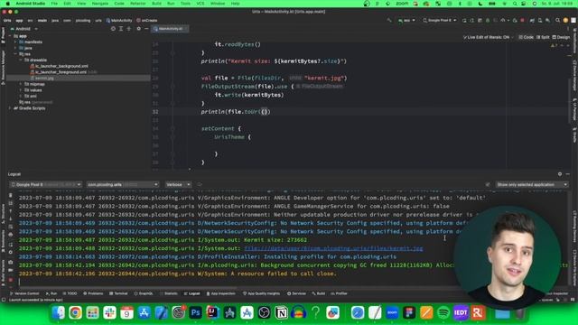 Uris (Unique Resource Identifier) - Android Basics 2023 смотреть онлайн