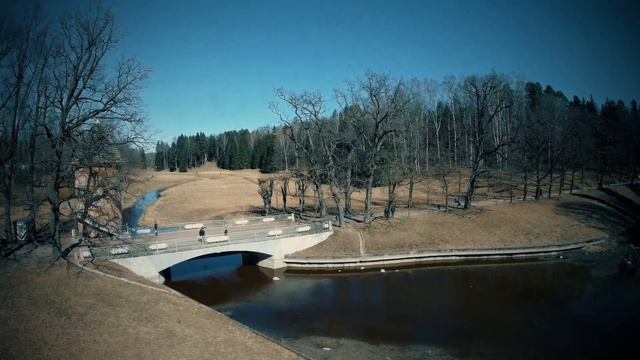 Павловский парк / Павловский дворец с высоты птичьего полета #pavlovsk #павловск