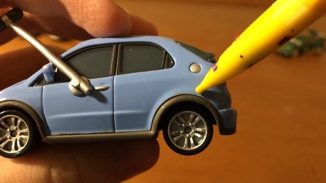 Nick Cartoone Cars 2 Line 2012 WGP Reporter #46 Honda