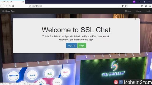 Python Simple Chat WebApp with MySQL and Bootstrap - Source Code on Github смотреть онлайн
