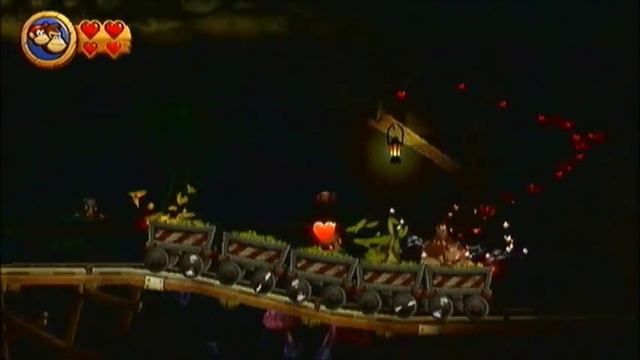 Donkey Kong Country Returns - World 4 Boss: The Mole Train смотреть онлайн