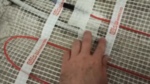 Монтаж электрического тёплого пола