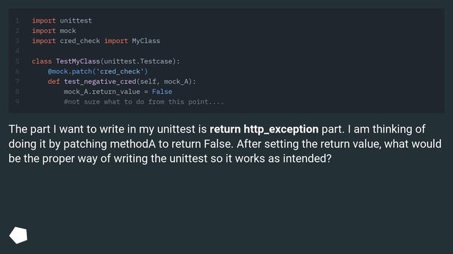 Mocking a method outside of a class смотреть онлайн