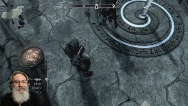 Inigo At Boethiah's Pillar Of Sacrifice. Elder Scrolls V: Skyrim