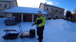 Мотобуксировщик (мотособака) Альбатрос 8 L