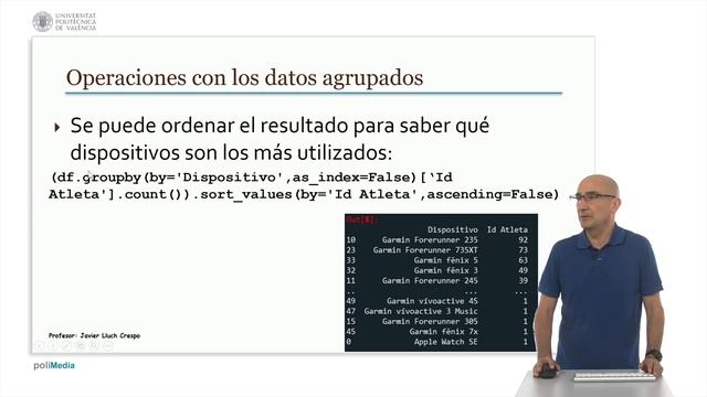 Pandas: Operaciones con los datos agrupados | 18/71 | UPV смотреть онлайн