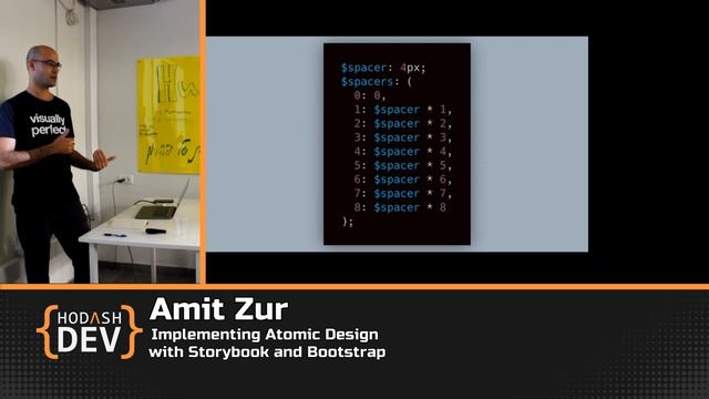 Implementing Atomic Design with Storybook and Bootstrap with Amit Zur (Hebrew) смотреть онлайн
