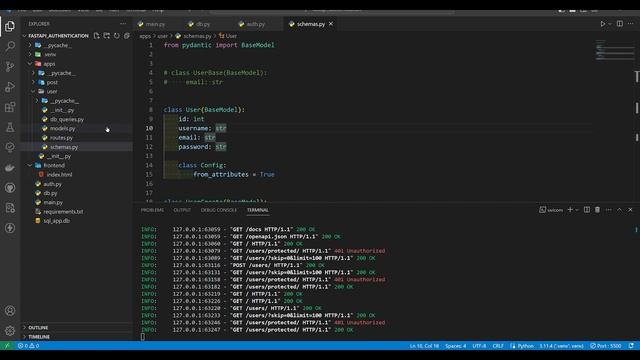 FastAPI Basic Authentication простой пример смотреть онлайн