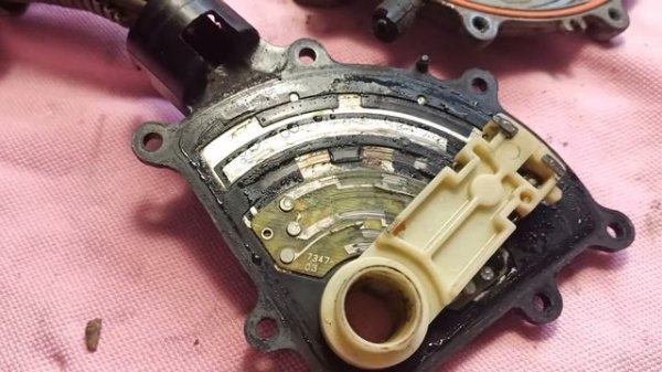 Чищу датчик селектора АКПП