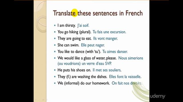 Learn French Online - Verbes "ALLER" & "FAIRE" With Expressions смотреть онлайн