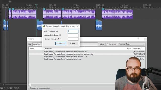 Truncating Silence in REAPER | Strip Silence | Auto Trim/Split | Reaper for Podcasting смотреть онлайн