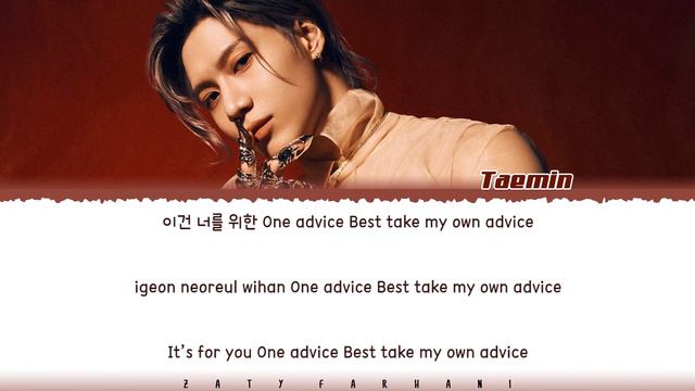 TAEMIN - 'ADVICE' Lyrics [Color Coded_Han_Rom_Eng]
