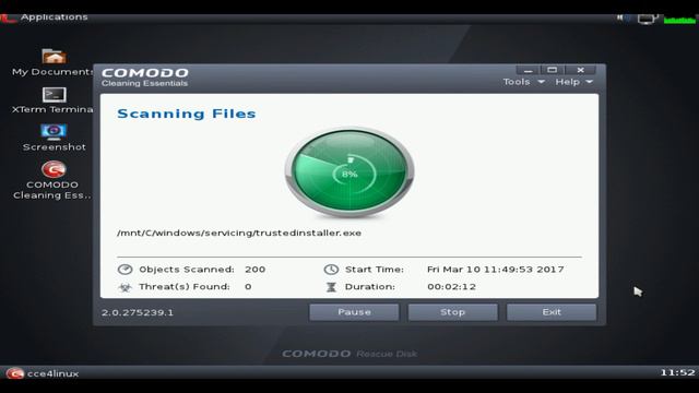 How to create and scan your Computer/laptop with Comodo Rescue disk USB/ISO? смотреть онлайн