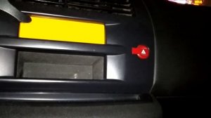 Citroen C4 1,6 2006 замена лампочки панели печки