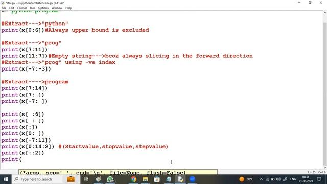 PYTHON tutorials || Demo - 5 || by Mr. Vijay On 21-06-2023 @8AM IST смотреть онлайн