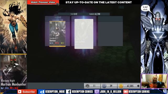 Injustice (iOS) - Blackest Night Martian Manhunter Challenge Mode смотреть онлайн