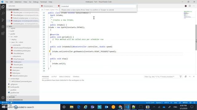 FRC - Command Base System - Java - VS Code 2020 - Part 6 смотреть онлайн