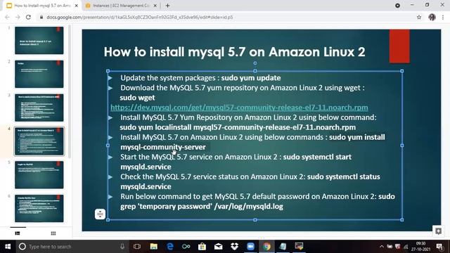 #3:How to Install MySQL 5.7 on Amazon Linux 2|Install MYSQL 5.7 Server on Amazon Linux 2|Setup MySQ смотреть онлайн