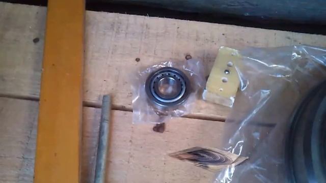 Как установить ступичные подшипники на новые тормозные барабаны в Daewoo Matiz смотреть онлайн