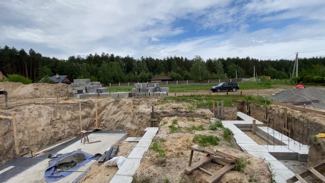 Монтаж блоков ФБС как элементы фундаментов смотреть онлайн