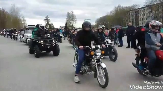 Открытие мотосезона 2017 в Конаково смотреть онлайн