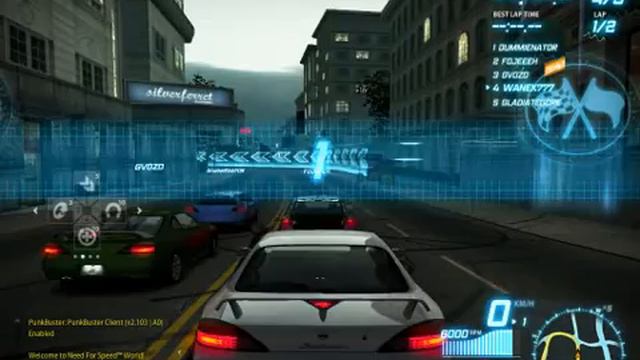 Геймплей с бета теста Need for Speed World Online смотреть онлайн