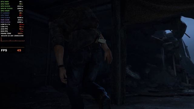The Last of Us Part 1 on RTX 3060 Laptop - DLSS 1440p смотреть онлайн