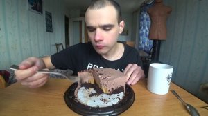 МУКБАНГ/АСМР ТОРТ "ШОКОЛАДНОЕ МОЛОКО" от MIREL/ и КОФЕ/ ДЕСЕРТ/ОБЖОР/ EATING/ASMR/Mukbang#286