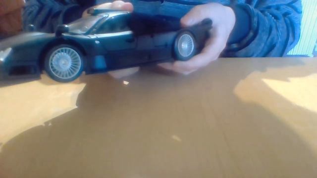 Unboxing Maisto 1;18 Mercedes Benz Clk Gtr