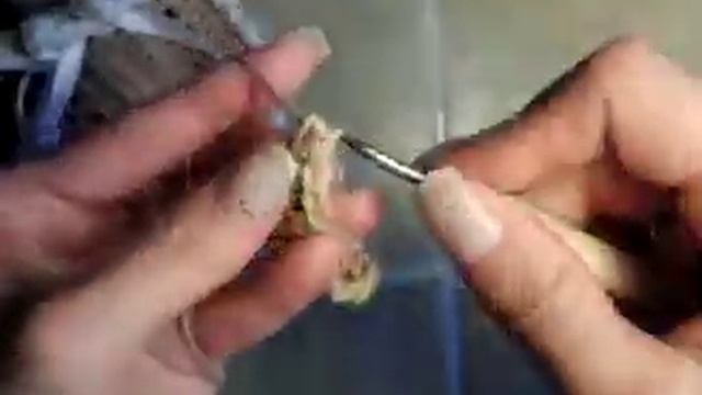 1 Как связать пинетки песочные, подошва, 1 ряд смотреть онлайн