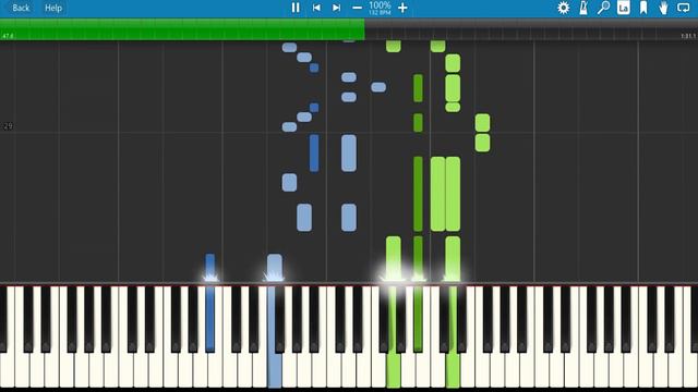 Unravel - Tokyo Ghoul [Intermediate Piano Tutorial] смотреть онлайн