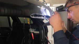 Установка камеры заднего вида в BMW X5 e53новка камеры заднего вида в BMW X5 e53