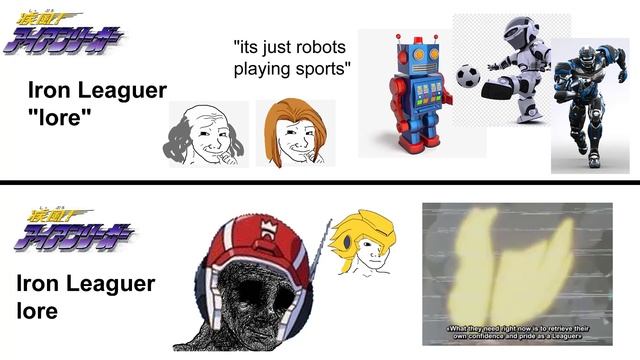 Iron Leaguer Lore (gotye - WokeUpLikeThis meme) смотреть онлайн