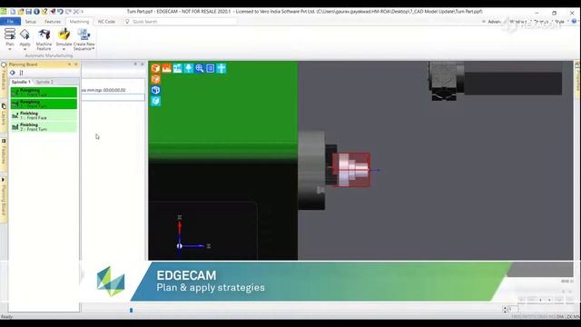 EDGECAM - Cad update, Hexagon Manufacturing Intelligence смотреть онлайн