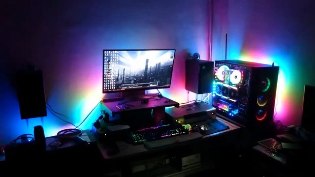 FULL RGB - Corsair Lighting Node Pro + WS2812B смотреть онлайн