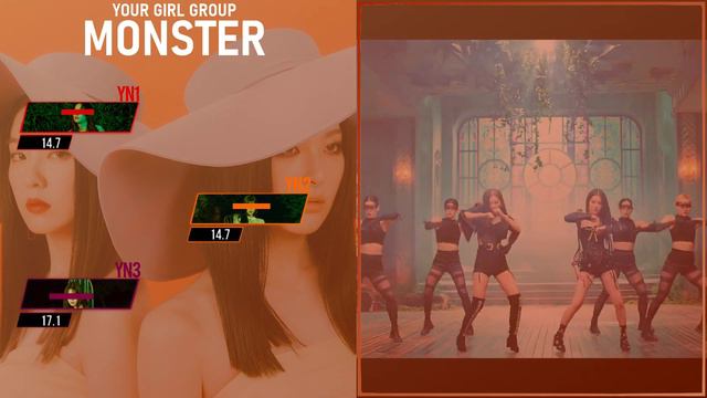 Your Girl Group (3 Members) - MONSTER [ RED VELVET ] [LINE DISTRIBUTION] смотреть онлайн