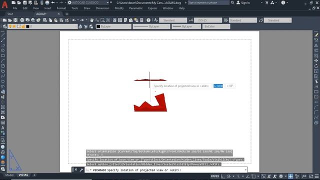 VISTAS EM 2D AUTOMÁTICAS A PARTIR DO 3D NO AUTOCAD смотреть онлайн