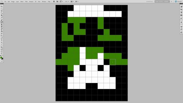 How to Draw Luigi - Super Mario Bros 8-Bit Pixel Art Drawing Tutorial смотреть онлайн