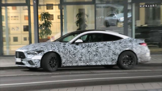 Mercedes Erlkönig AMG CLE 63 S E Performance Coupé C236 prototype * 4K SPY VIDEO смотреть онлайн