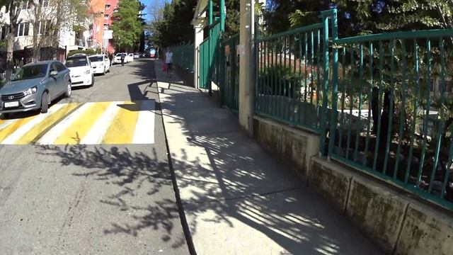 Дорога для детей от ЖК Мидгард до садика и школы. смотреть онлайн