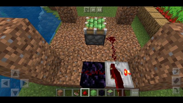 КАК ПОСТРОИТЬ НАСТОЯЩИЙ БАТУТ В МАЙНКРАФТ.MINECRAFT. смотреть онлайн
