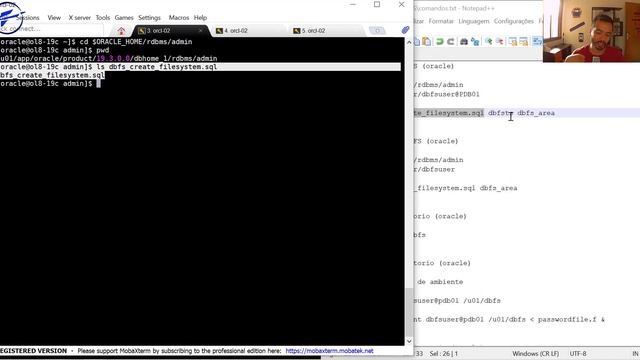 Oracle Database: Criando um DBFS (Database File System) смотреть онлайн
