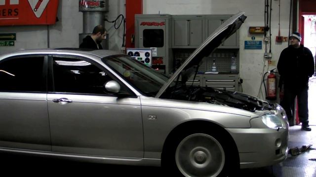 Rover 75 MG ZT Owners Club North West Rolling Road Day 9th Feb 2013 смотреть онлайн