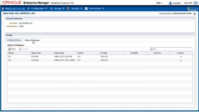 Create a new User with EM Express 12c смотреть онлайн