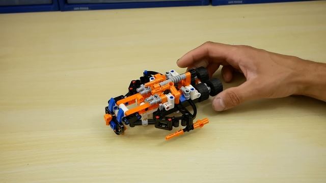 Самоделки из ЛЕГО Техник 42088 – Самолёт, Космический корабль, Гоночная тачка смотреть онлайн